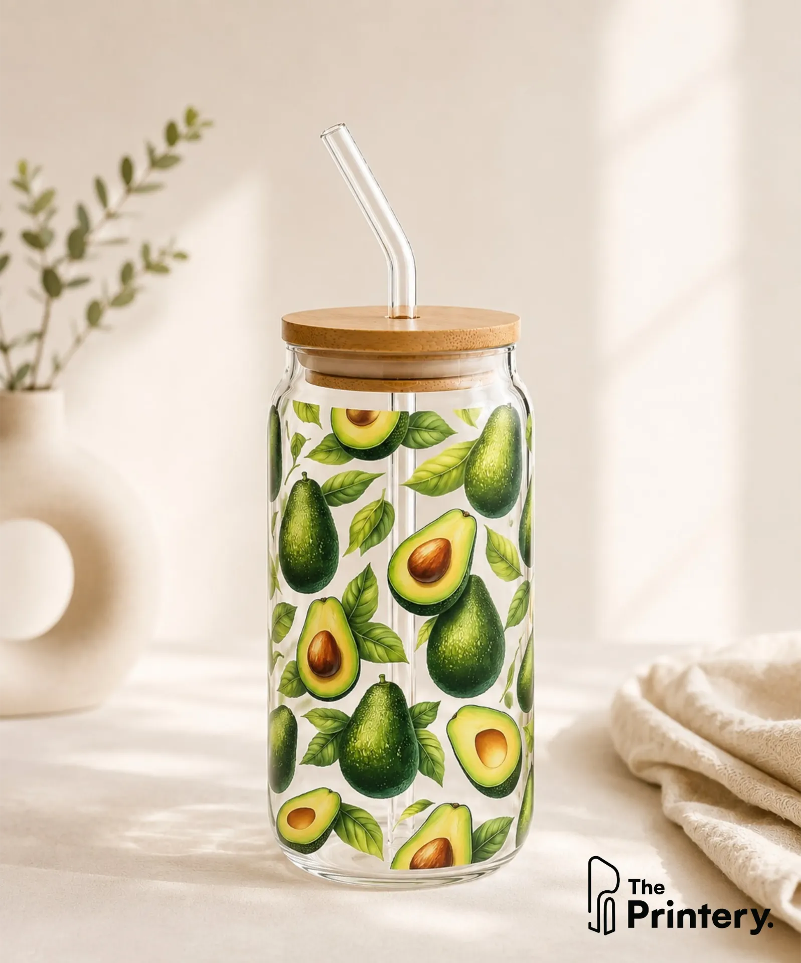 Avocado Glass Tumbler
